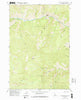 Dave Lewis Peak Idaho Historical topographic map, 1:24000 scale, 7.5 X 7.5 Minute, Year 1962