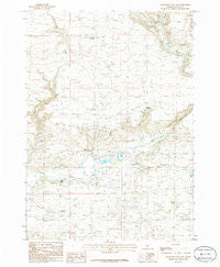 Davis Mountain SW Idaho Historical topographic map, 1:24000 scale, 7.5 X 7.5 Minute, Year 1986