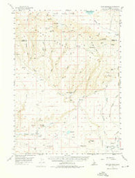 Davis Mountain Idaho Historical topographic map, 1:62500 scale, 15 X 15 Minute, Year 1957