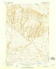 Davis Mountain Idaho Historical topographic map, 1:62500 scale, 15 X 15 Minute, Year 1957