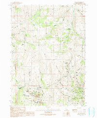 De Lamar Idaho Historical topographic map, 1:24000 scale, 7.5 X 7.5 Minute, Year 1990
