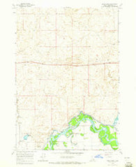 Deer Parks Idaho Historical topographic map, 1:24000 scale, 7.5 X 7.5 Minute, Year 1964