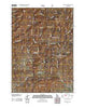 Deer Mountain Idaho Historical topographic map, 1:24000 scale, 7.5 X 7.5 Minute, Year 2011