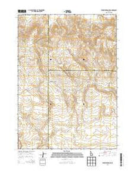 Dempsey Meadows Idaho Current topographic map, 1:24000 scale, 7.5 X 7.5 Minute, Year 2013