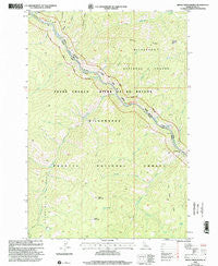 Devils Teeth Rapids Idaho Historical topographic map, 1:24000 scale, 7.5 X 7.5 Minute, Year 1998