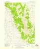 Diamond Peak Idaho Historical topographic map, 1:62500 scale, 15 X 15 Minute, Year 1957