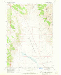 Dickey Peak Idaho Historical topographic map, 1:24000 scale, 7.5 X 7.5 Minute, Year 1967
