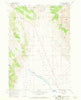 Dickey Peak Idaho Historical topographic map, 1:24000 scale, 7.5 X 7.5 Minute, Year 1967