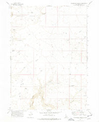 Dickshooter Reservoir Idaho Historical topographic map, 1:24000 scale, 7.5 X 7.5 Minute, Year 1973