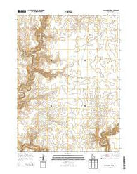 Dickshooter Ridge Idaho Current topographic map, 1:24000 scale, 7.5 X 7.5 Minute, Year 2013