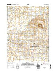 Dietrich Idaho Current topographic map, 1:24000 scale, 7.5 X 7.5 Minute, Year 2013