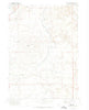 Dietrich Butte Idaho Historical topographic map, 1:24000 scale, 7.5 X 7.5 Minute, Year 1971