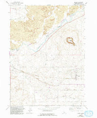 Dietrich Idaho Historical topographic map, 1:24000 scale, 7.5 X 7.5 Minute, Year 1971