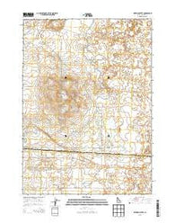 Dietrich Butte Idaho Current topographic map, 1:24000 scale, 7.5 X 7.5 Minute, Year 2013