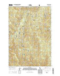 Dixie Idaho Current topographic map, 1:24000 scale, 7.5 X 7.5 Minute, Year 2013