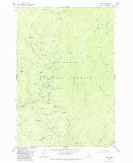 Dixie Idaho Historical topographic map, 1:24000 scale, 7.5 X 7.5 Minute, Year 1979