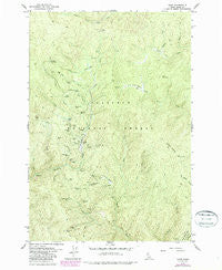 Dixie Idaho Historical topographic map, 1:24000 scale, 7.5 X 7.5 Minute, Year 1979