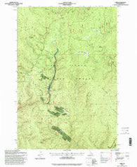 Dixie Idaho Historical topographic map, 1:24000 scale, 7.5 X 7.5 Minute, Year 1995