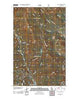 Dodge Peak Idaho Historical topographic map, 1:24000 scale, 7.5 X 7.5 Minute, Year 2011
