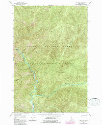Dog Creek Idaho Historical topographic map, 1:24000 scale, 7.5 X 7.5 Minute, Year 1966