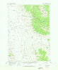 Donkey Hills Idaho Historical topographic map, 1:62500 scale, 15 X 15 Minute, Year 1956