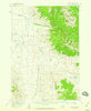 Donkey Hills Idaho Historical topographic map, 1:62500 scale, 15 X 15 Minute, Year 1956