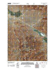 Donkey Creek Idaho Historical topographic map, 1:24000 scale, 7.5 X 7.5 Minute, Year 2011