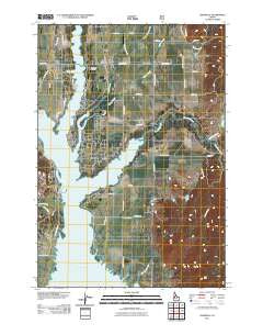 Donnelly Idaho Historical topographic map, 1:24000 scale, 7.5 X 7.5 Minute, Year 2011