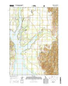 Donnelly Idaho Current topographic map, 1:24000 scale, 7.5 X 7.5 Minute, Year 2013