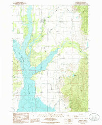 Donnelly Idaho Historical topographic map, 1:24000 scale, 7.5 X 7.5 Minute, Year 1985