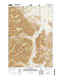 Doublespring Idaho Current topographic map, 1:24000 scale, 7.5 X 7.5 Minute, Year 2013