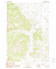 Doublespring Idaho Historical topographic map, 1:24000 scale, 7.5 X 7.5 Minute, Year 1989