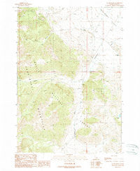 Doublespring Idaho Historical topographic map, 1:24000 scale, 7.5 X 7.5 Minute, Year 1989