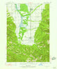 Driggs Idaho Historical topographic map, 1:62500 scale, 15 X 15 Minute, Year 1943