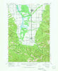 Driggs Idaho Historical topographic map, 1:62500 scale, 15 X 15 Minute, Year 1943