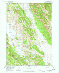 Dry Valley Idaho Historical topographic map, 1:24000 scale, 7.5 X 7.5 Minute, Year 1949