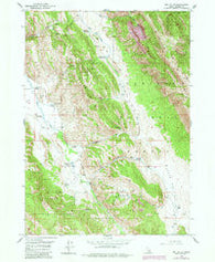 Dry Valley Idaho Historical topographic map, 1:24000 scale, 7.5 X 7.5 Minute, Year 1949