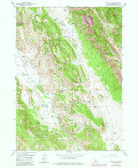 Dry Valley Idaho Historical topographic map, 1:24000 scale, 7.5 X 7.5 Minute, Year 1949