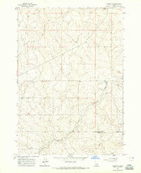 Dubois NE Idaho Historical topographic map, 1:24000 scale, 7.5 X 7.5 Minute, Year 1964