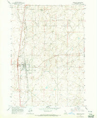 Dubois NW Idaho Historical topographic map, 1:24000 scale, 7.5 X 7.5 Minute, Year 1964