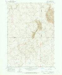 Dubois SE Idaho Historical topographic map, 1:24000 scale, 7.5 X 7.5 Minute, Year 1964