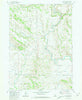 Dunn Basin Idaho Historical topographic map, 1:24000 scale, 7.5 X 7.5 Minute, Year 1981