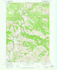 Dunnigan Creek Idaho Historical topographic map, 1:24000 scale, 7.5 X 7.5 Minute, Year 1969