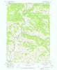 Dunnigan Creek Idaho Historical topographic map, 1:24000 scale, 7.5 X 7.5 Minute, Year 1969