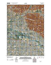 Eagle Idaho Historical topographic map, 1:24000 scale, 7.5 X 7.5 Minute, Year 2010