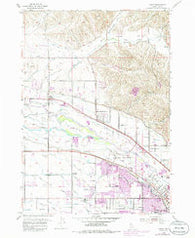 Eagle Idaho Historical topographic map, 1:24000 scale, 7.5 X 7.5 Minute, Year 1953
