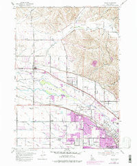 Eagle Idaho Historical topographic map, 1:24000 scale, 7.5 X 7.5 Minute, Year 1953