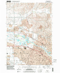 Eagle Idaho Historical topographic map, 1:24000 scale, 7.5 X 7.5 Minute, Year 1998