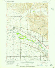 Eagle Idaho Historical topographic map, 1:24000 scale, 7.5 X 7.5 Minute, Year 1953