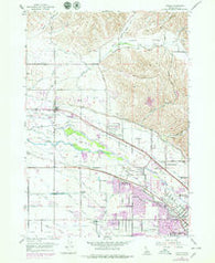 Eagle Idaho Historical topographic map, 1:24000 scale, 7.5 X 7.5 Minute, Year 1953